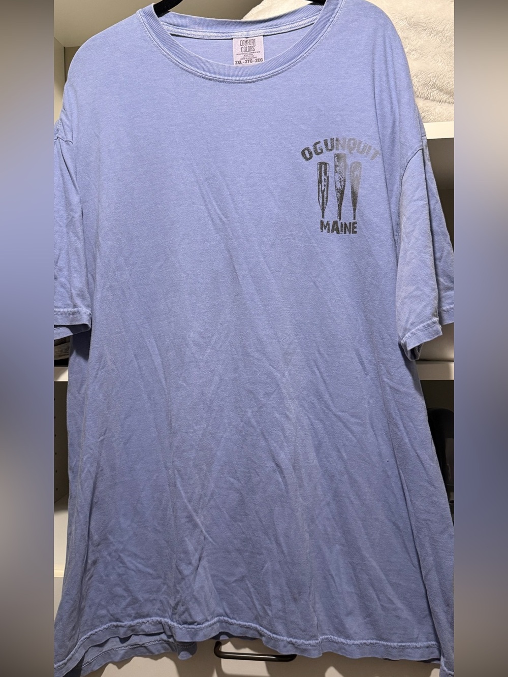 Comfort colors Ogunquit Maine Beach stay salty graphic tshirt size 2XL souvenir